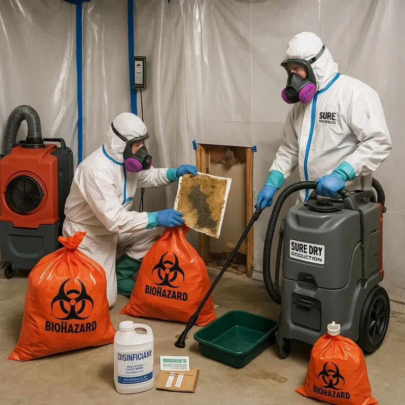 Contaminated Water Handling Protocols process in Roan Mountain, TN